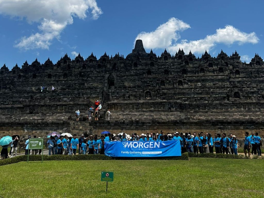 Morgen’s visit to Borobudur Temple on Sunday (15/09/2024).