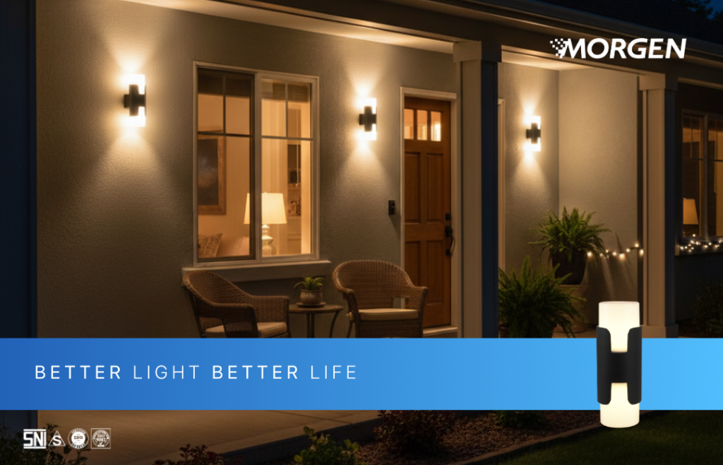 the role of lighting on the terrace